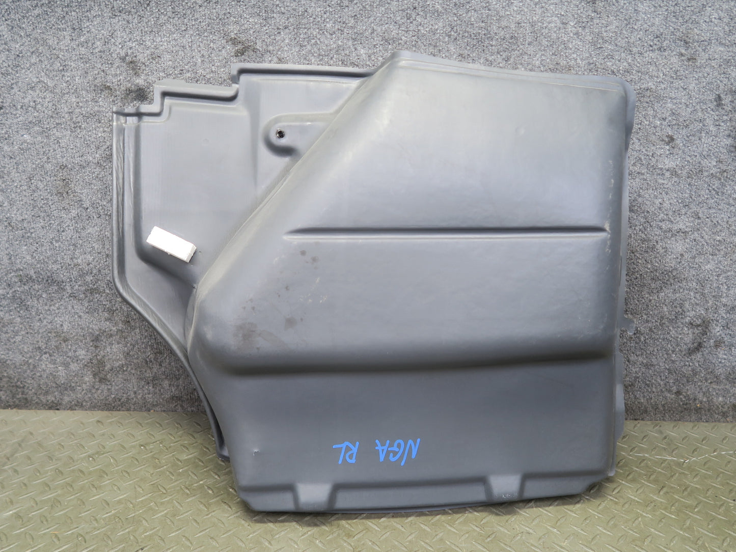 95-97 Nissan Gloria HY33 Rear Left Trunk Carpet Trim Liner Cover Gray OEM