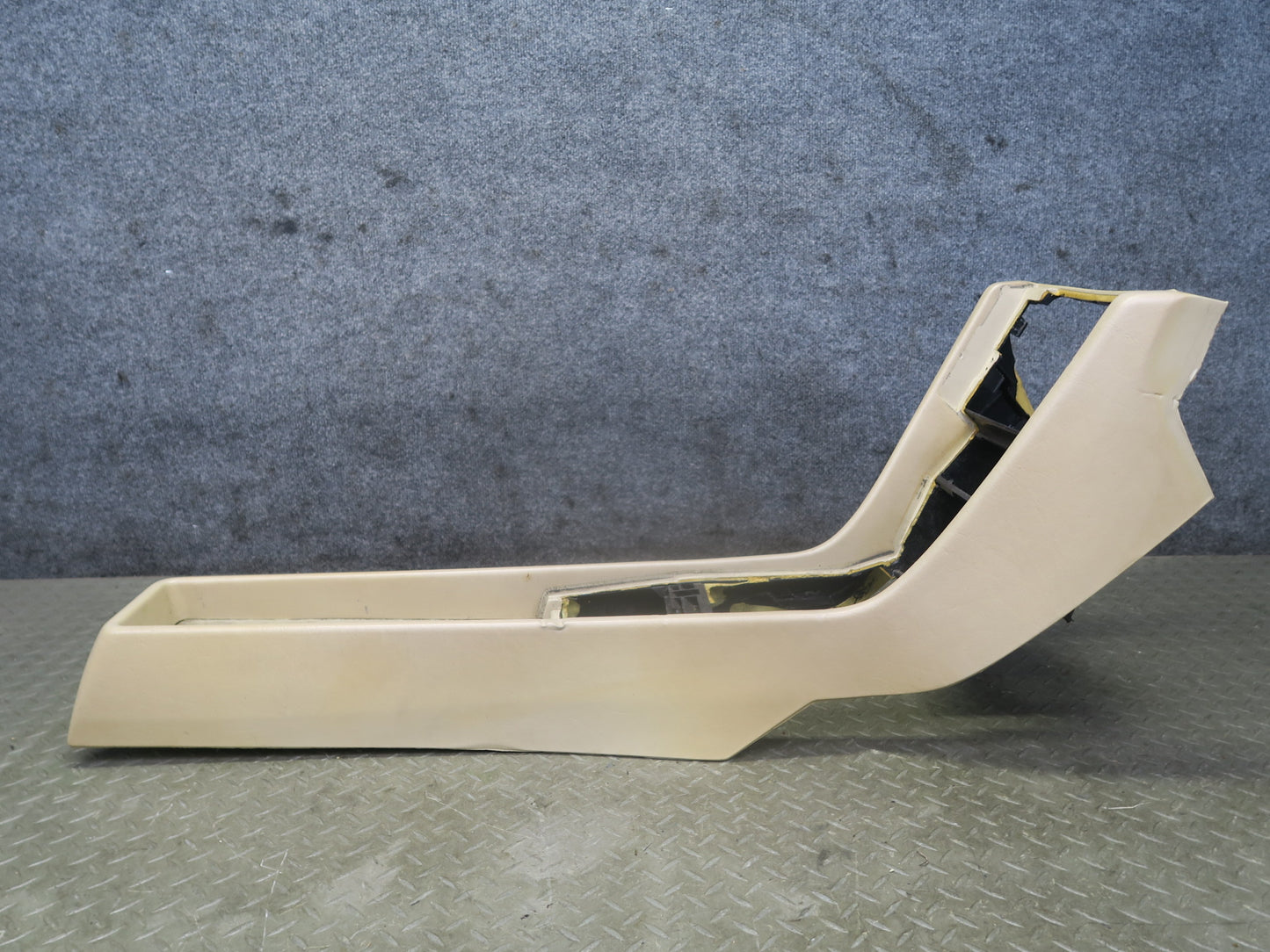 86-93 Mercedes W124 300E Center Console Trim Cover Panel Beige OEM