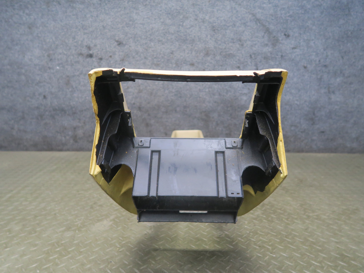 86-93 Mercedes W124 300E Center Console Trim Cover Panel Beige OEM