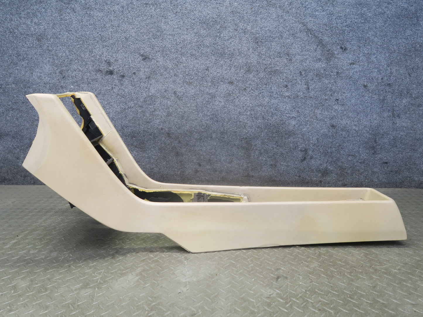 86-93 Mercedes W124 300E Center Console Trim Cover Panel Beige OEM