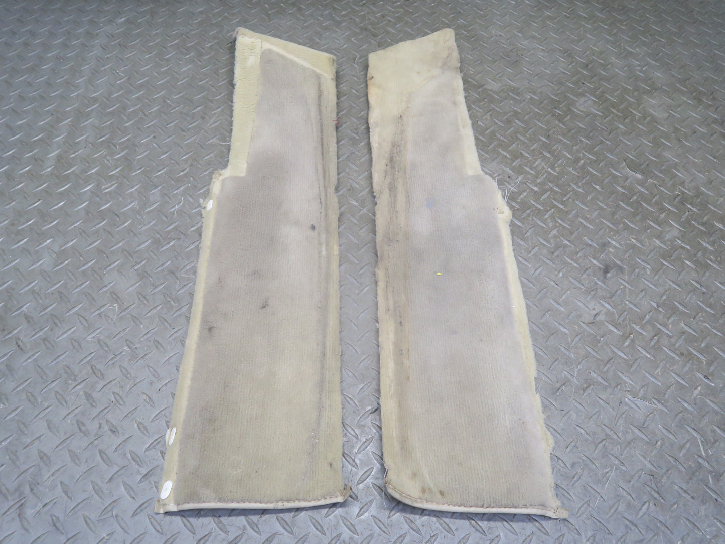 86-93 Mercedes W124 300E Set of 4 Center Console Carpet Trim Cover OEM