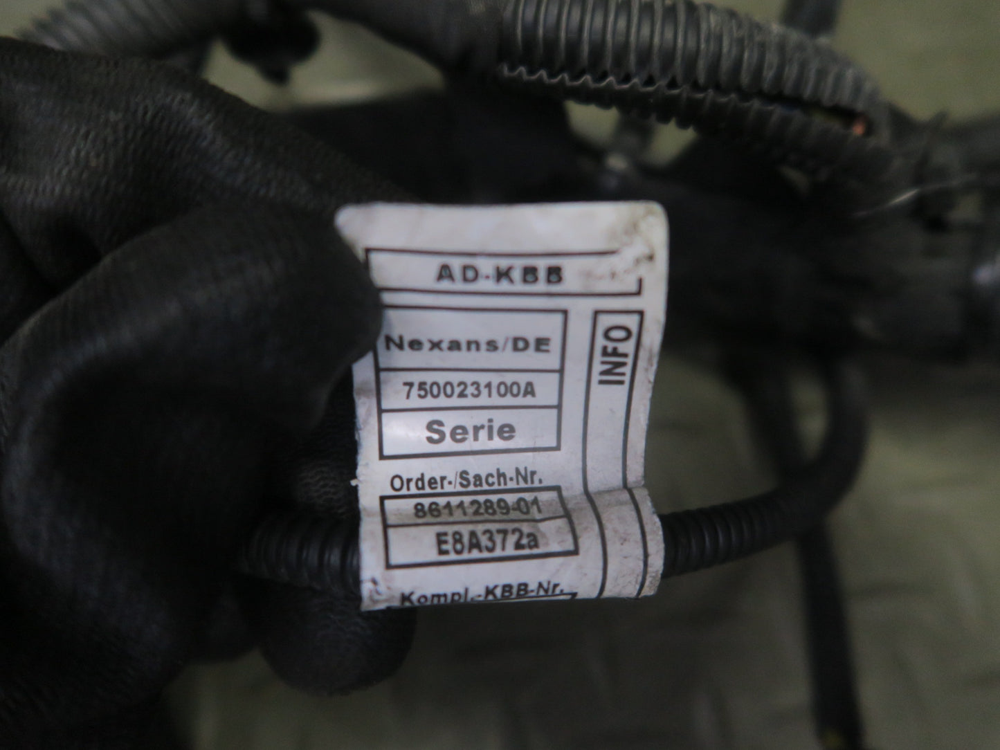 2011 Mini S R55 R56 R57 N18 AT Engine Injection Ignition Wire Wiring Harness OEM