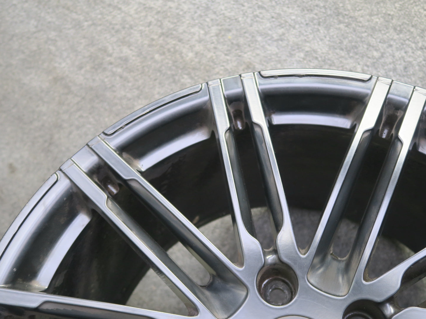 10-16 Porsche Panamera 4 970 Rear R20" Alloy 10 Spoke Wheel Rim 20x11J ET68