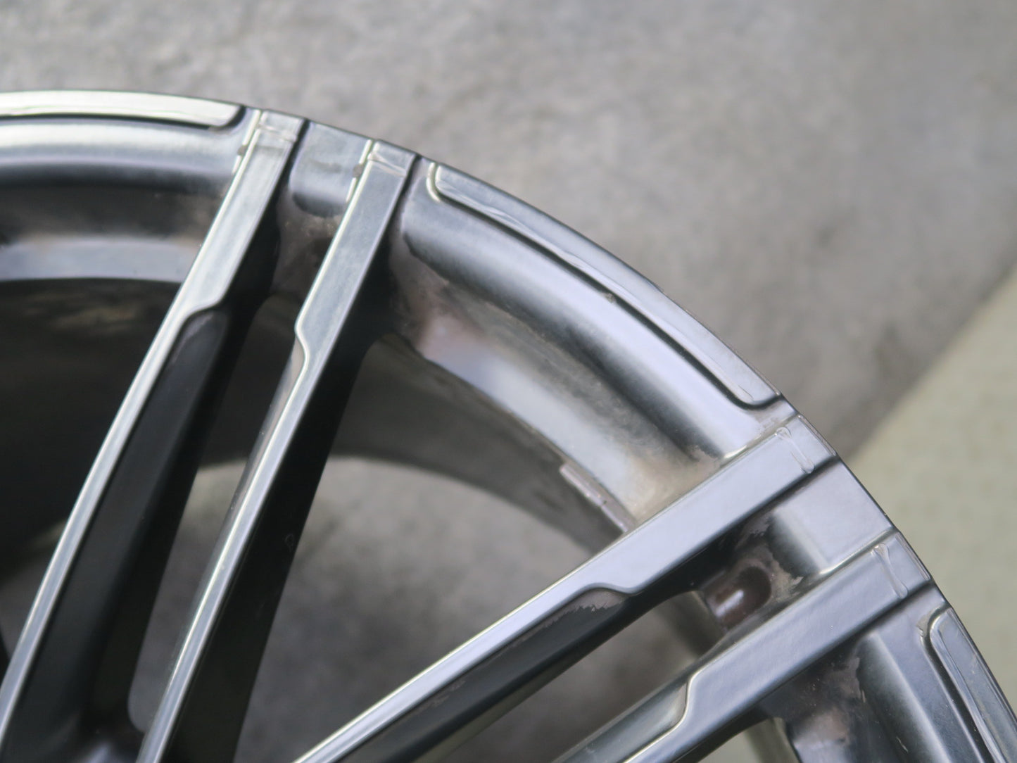10-16 Porsche Panamera 4 970 Rear R20" Alloy 10 Spoke Wheel Rim 20x11J ET68