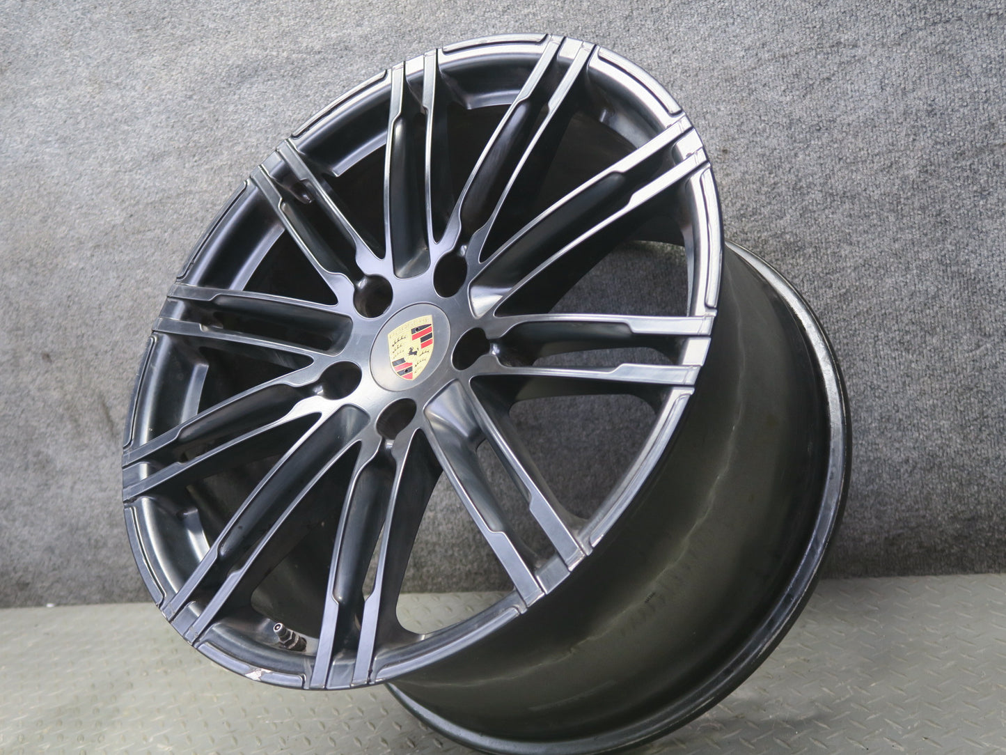 10-16 Porsche Panamera 4 970 Rear R20" Alloy 10 Spoke Wheel Rim 20x11J ET68