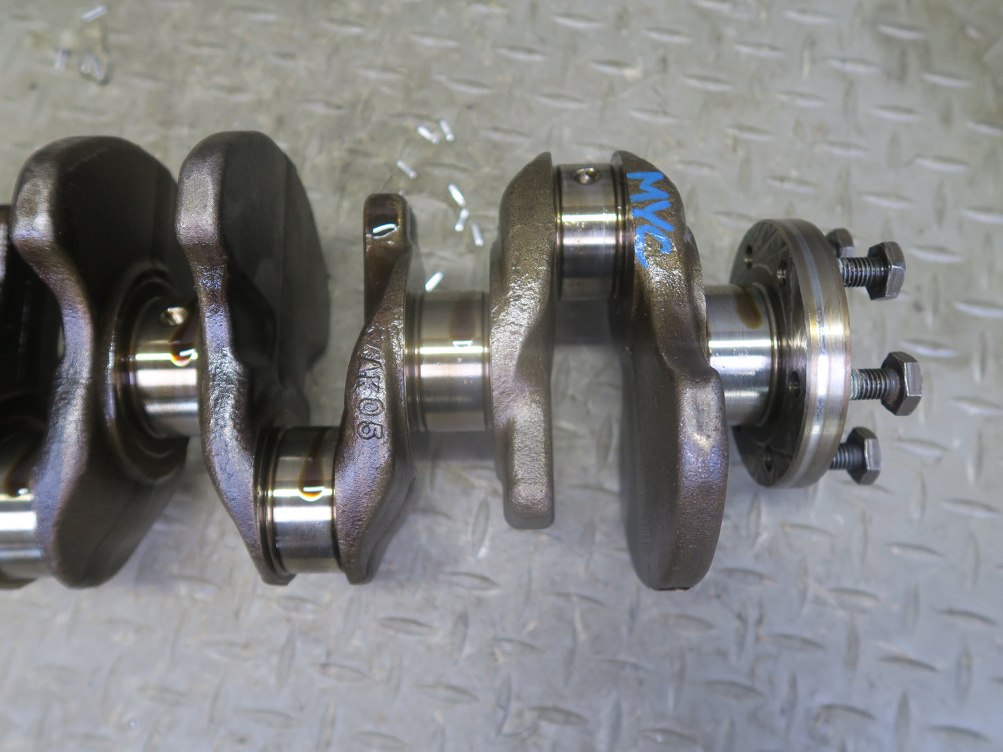07-15 Mini Cooper S R55 R56 R57 R58 R59 R60 1.6L N14 N18 Engine Crankshaft OEM