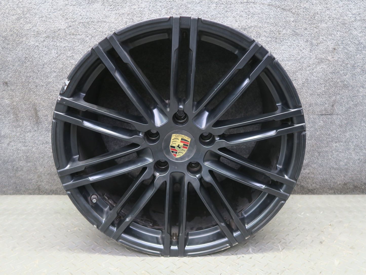 10-16 Porsche Panamera 4 970 Rear R20" Alloy 10 Spoke Wheel Rim 20x11J ET68