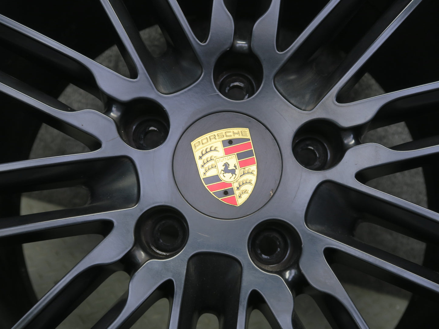 10-16 Porsche Panamera 4 970 Rear R20" Alloy 10 Spoke Wheel Rim 20x11J ET68