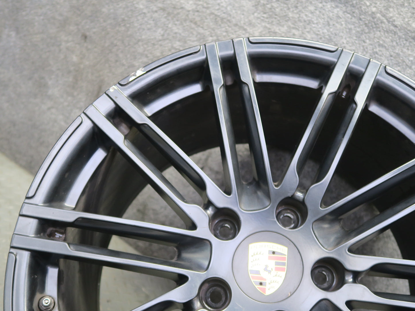 10-16 Porsche Panamera 4 970 Rear R20" Alloy 10 Spoke Wheel Rim 20x11J ET68