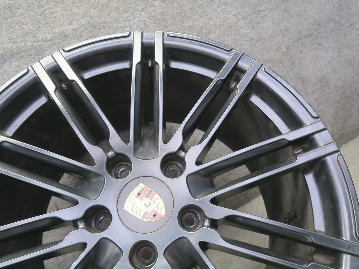 10-16 Porsche Panamera 4 970 Rear R20" Alloy 10 Spoke Wheel Rim 20x11J ET68