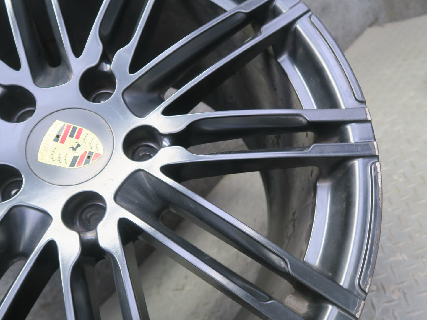 10-16 Porsche Panamera 4 970 Rear R20" Alloy 10 Spoke Wheel Rim 20x11J ET68