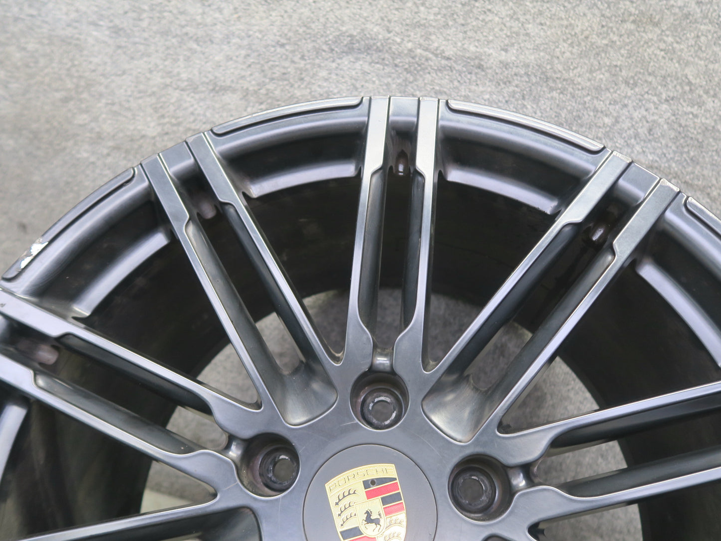 10-16 Porsche Panamera 4 970 Rear R20" Alloy 10 Spoke Wheel Rim 20x11J ET68