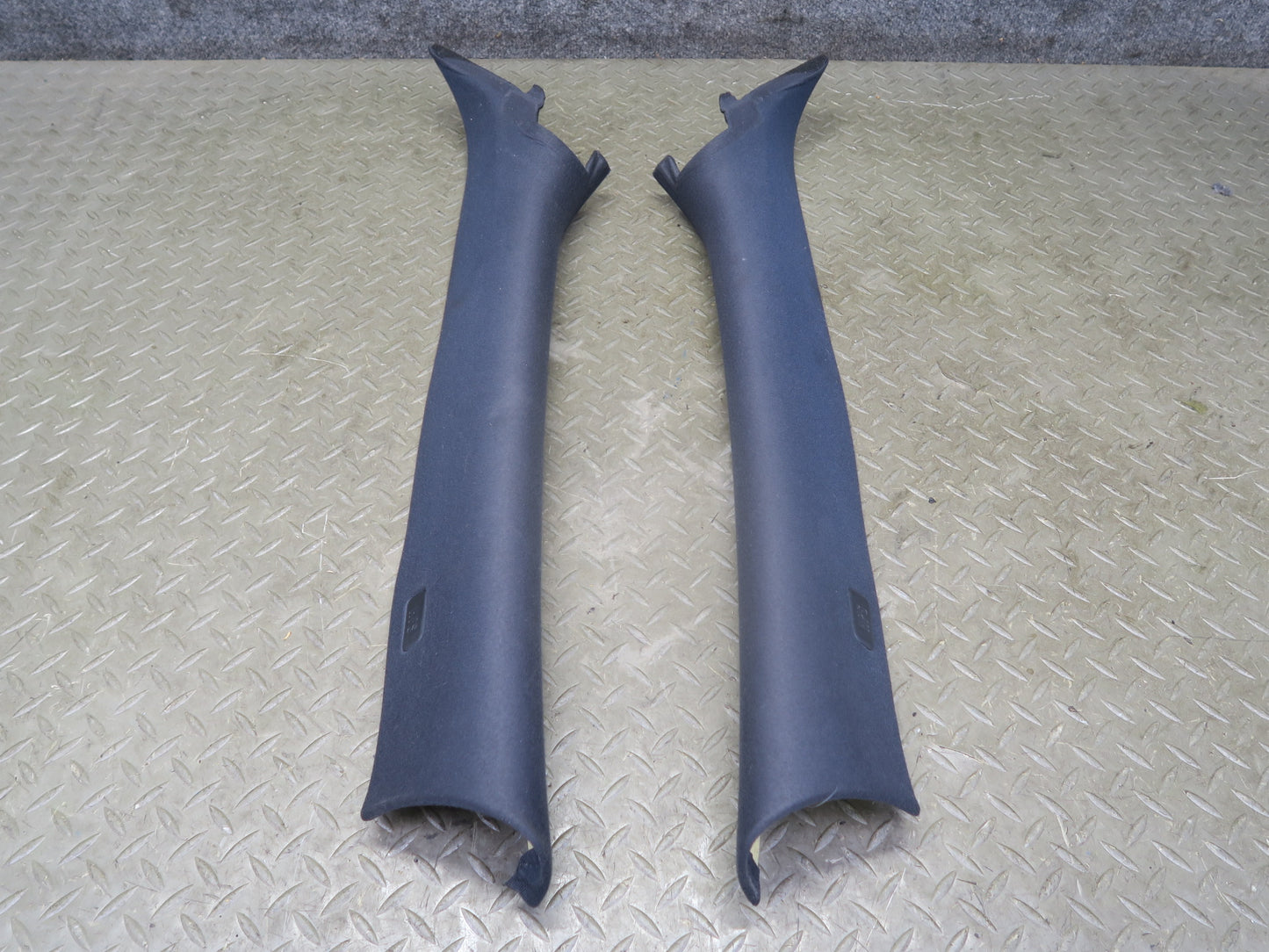 00-06 BMW E53 X5 Set of 2 Front Interior A Pillar Trim Cover Panel OEM