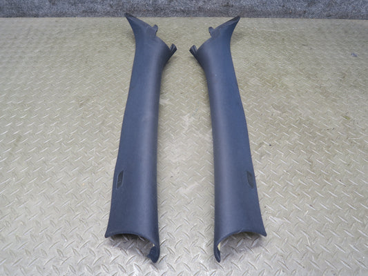 00-06 BMW E53 X5 Set of 2 Front Interior A Pillar Trim Cover Panel OEM