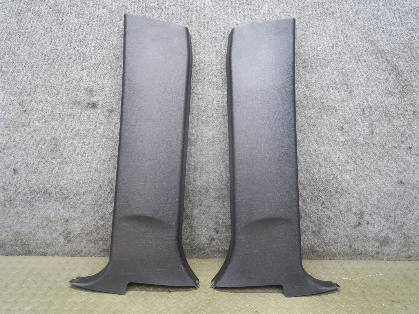 00-06 BMW E53 X5 Set of 2 Left & Right Interior B Pillar Lower Trim Panel OEM