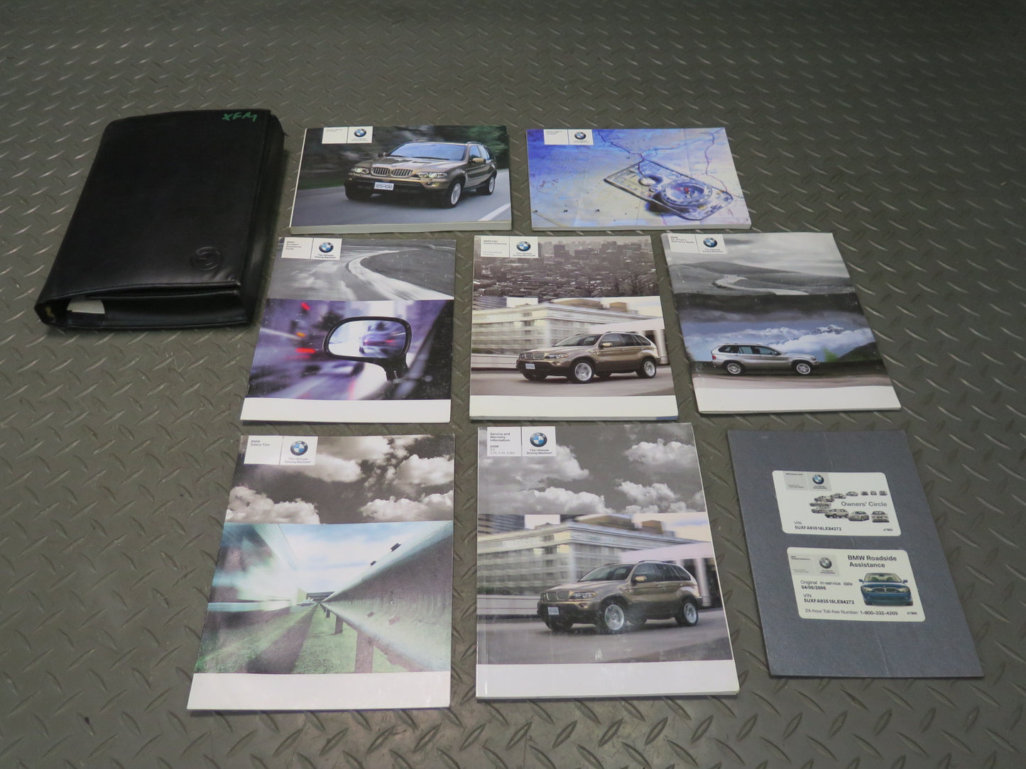 2006 BMW E53 X5 Owners User Operator Guide Manual Book Set Case OEM
