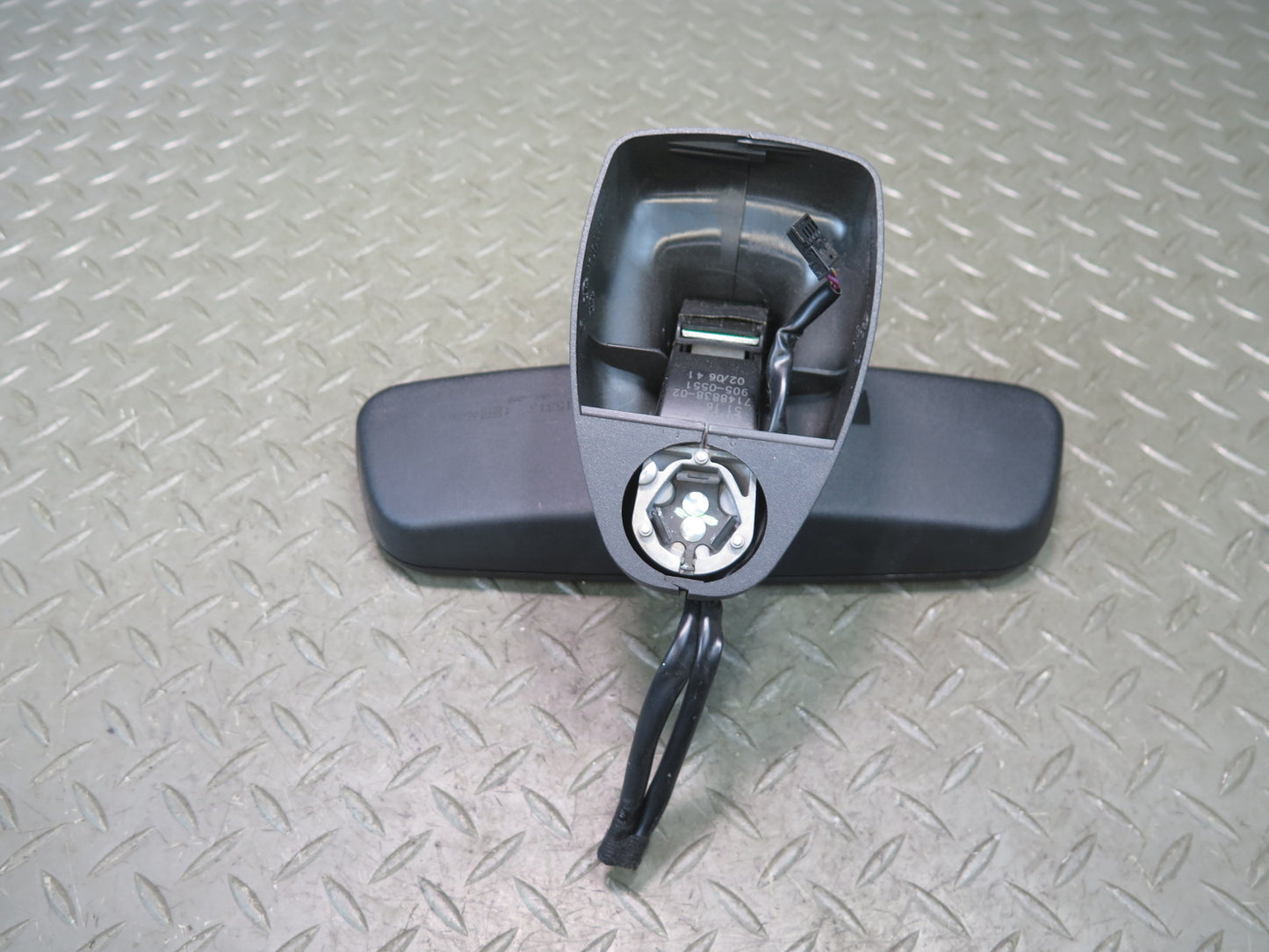 00-06 BMW E53 X5 Auto Dim Interior Rear View Mirror w  Compass 7148838 OEM