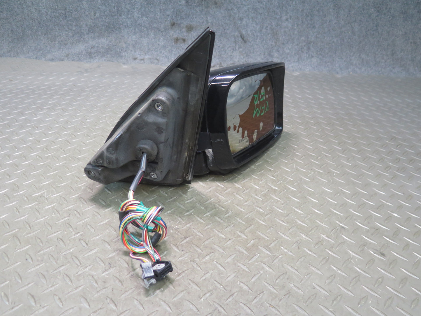 00-06 BMW E53 X5 Right Door Exterior Side View Mirror OEM Damaged
