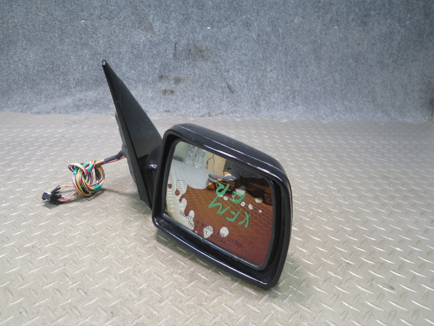 00-06 BMW E53 X5 Right Door Exterior Side View Mirror OEM Damaged