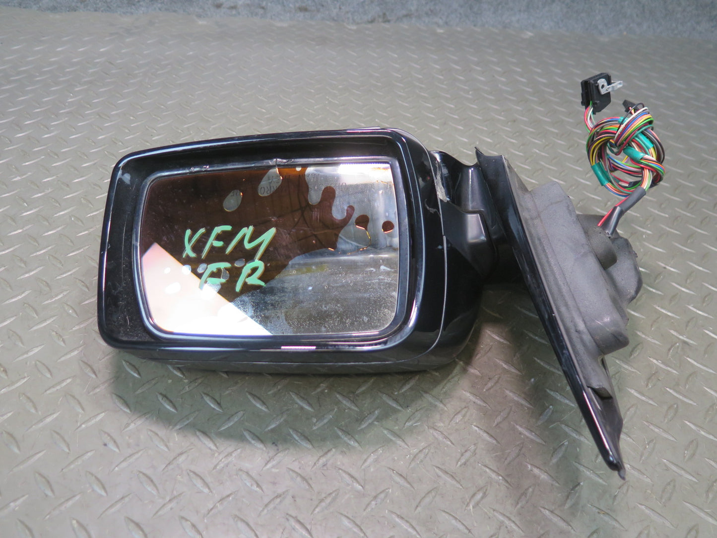 00-06 BMW E53 X5 Right Door Exterior Side View Mirror OEM Damaged