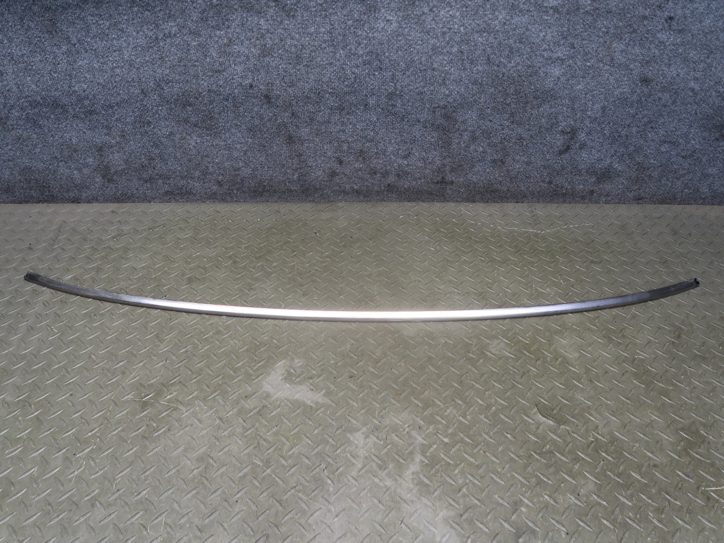 90-93 Mercedes W124 300E Front Windshield Chrome Trim Strip Molding OEM