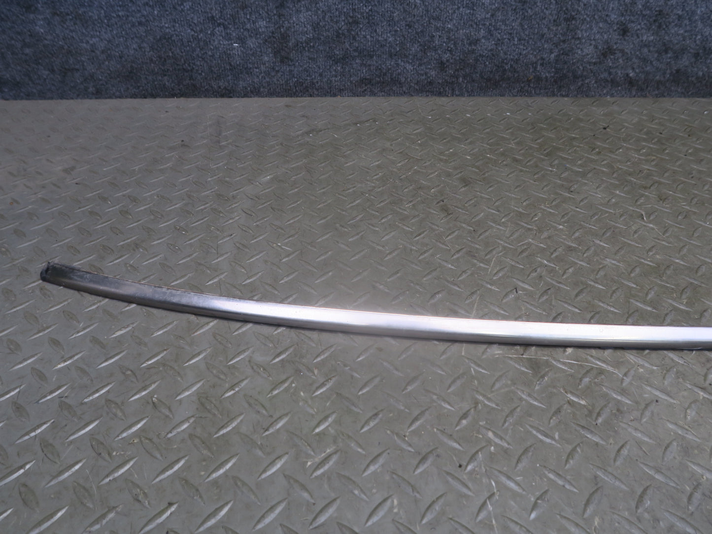 90-93 Mercedes W124 300E Front Windshield Chrome Trim Strip Molding OEM