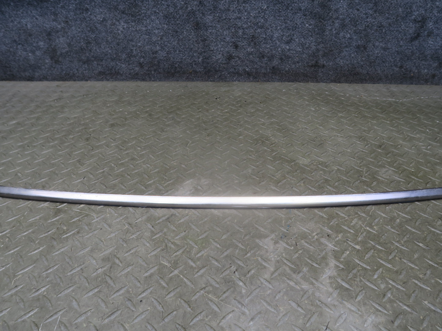90-93 Mercedes W124 300E Front Windshield Chrome Trim Strip Molding OEM