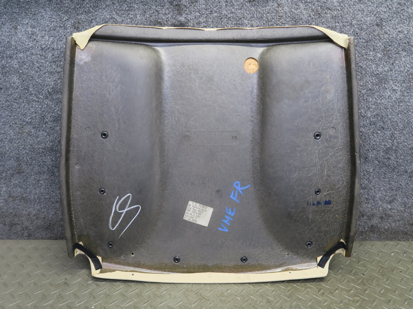 86-93 Mercedes W124 300E Front Left or Right Seat Back Trim Panel 1249140023 OEM
