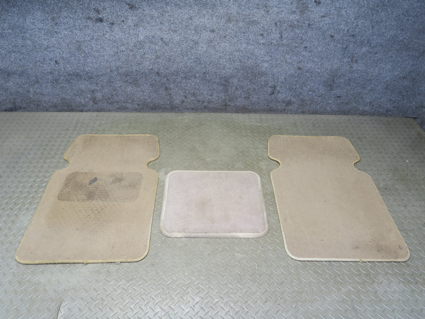 86-93 Mercedes W124 300E Set of 3 Aftermarket Front & Rear Carpet Floor MAT