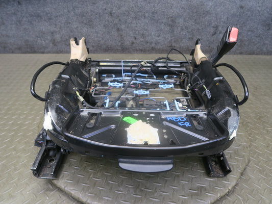 01-06 BMW E46 330ci Convert Front Right Seat Lower Frame Track Rail w Motor OEM