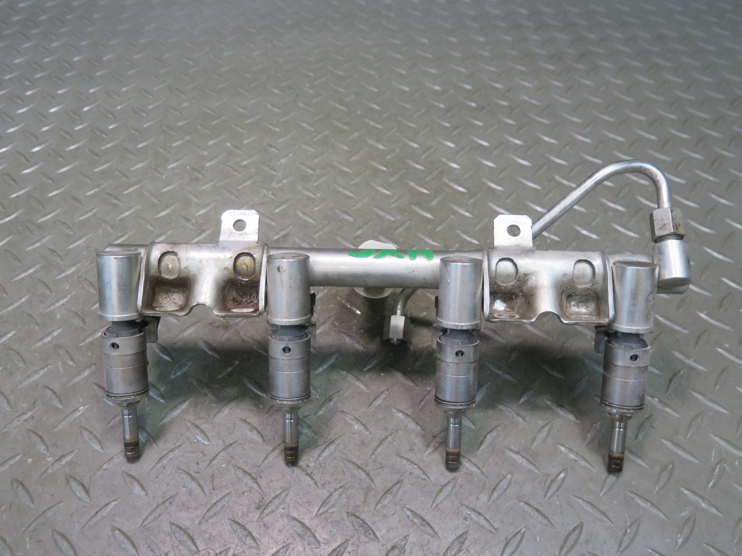 11-12 Mini Cooper S R55 R56 R57 N18 Engine Fuel Rail w Injector Set OEM