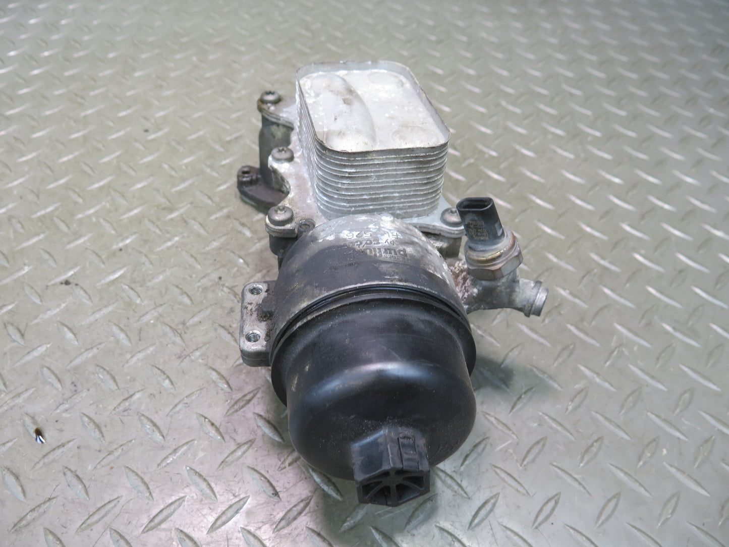 11-13 Mini S R55 R56 R58 R57 N18 Engine Oil Filter Housing w Heat Exchanger OEM