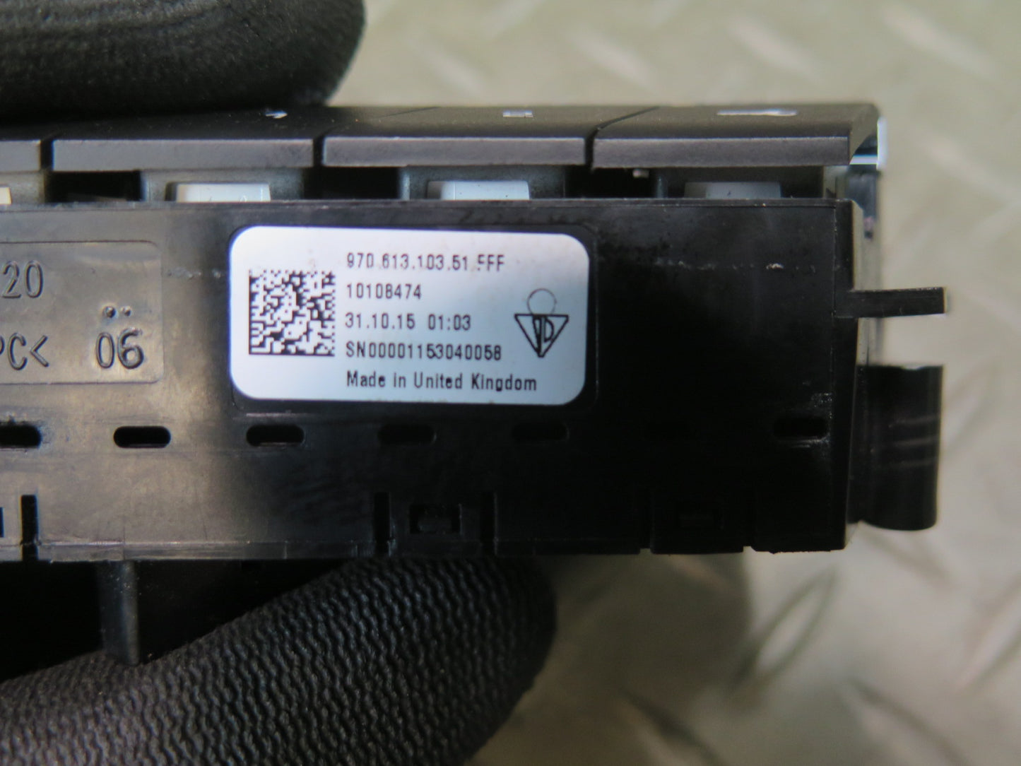 2010-2016 Porsche Panamera 970 Front Left Side Seat Adjust Memory Switch