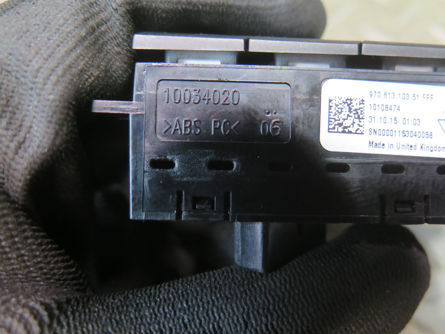 2010-2016 Porsche Panamera 970 Front Left Side Seat Adjust Memory Switch