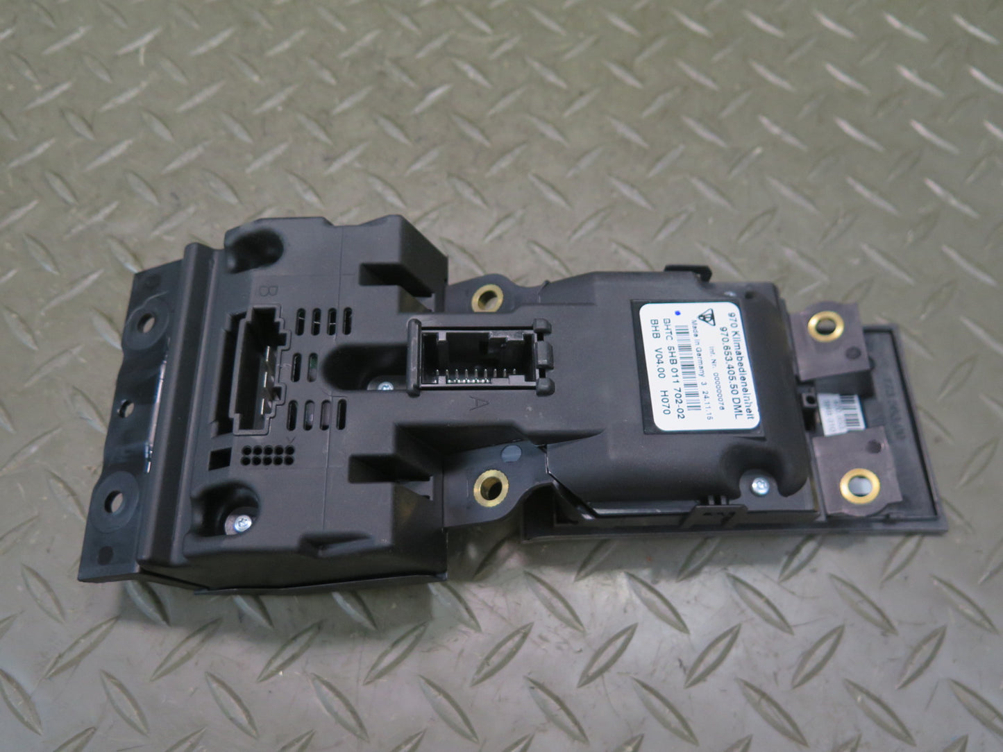 2010-2016 Porsche Panamera 970 Rear Heated Seat Door Lock Switch Panel