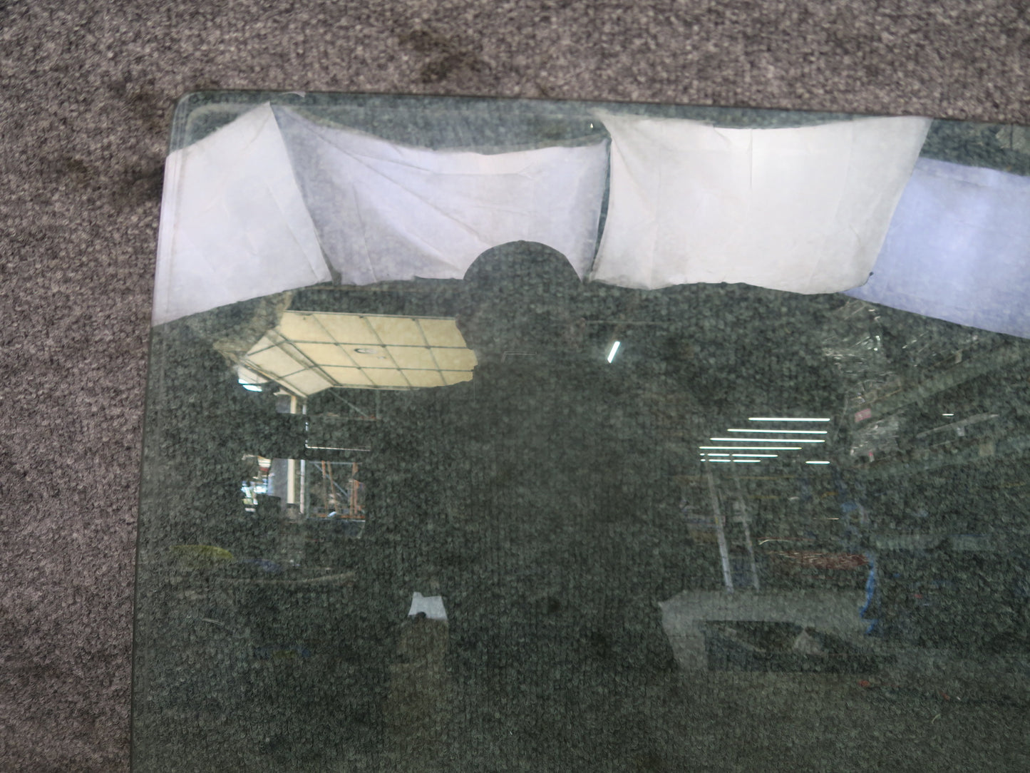 1990 Mercedes W124 300E Rear Left Door Glass Window OEM