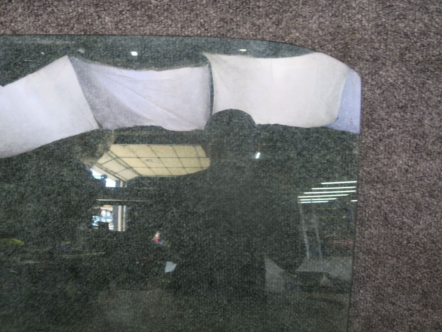 1990 Mercedes W124 300E Rear Left Door Glass Window OEM