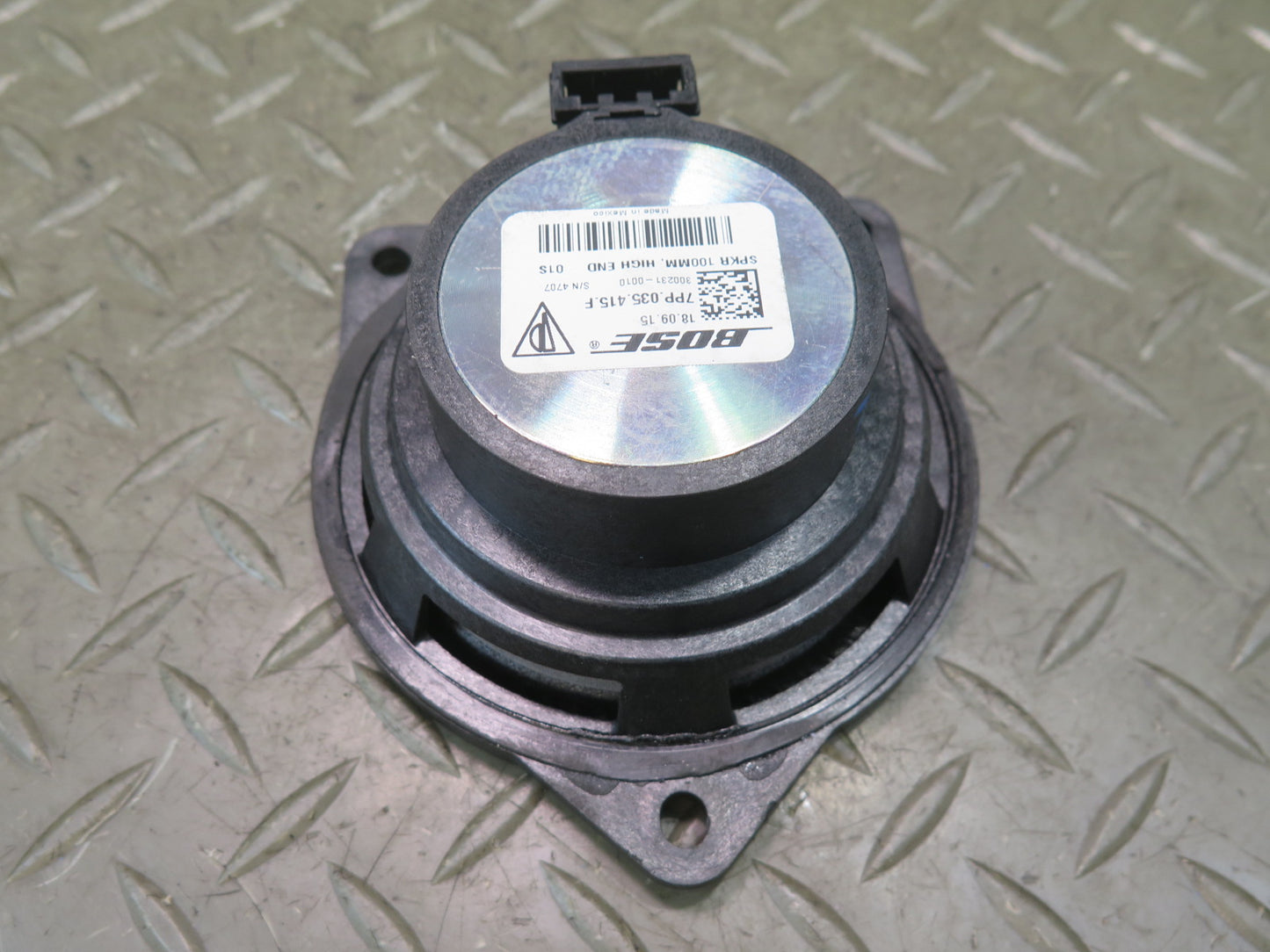 10-16 Porsche Panamera 970 Front Left Right Side Door MID Range Speaker Bose Set