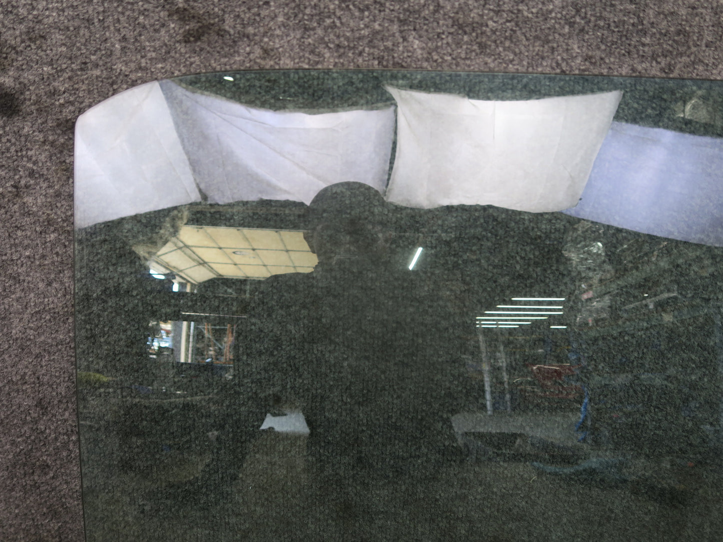 1990 Mercedes W124 300E Rear Right Door Glass Window OEM