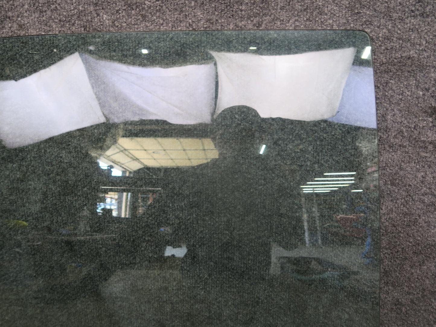 1990 Mercedes W124 300E Rear Right Door Glass Window OEM
