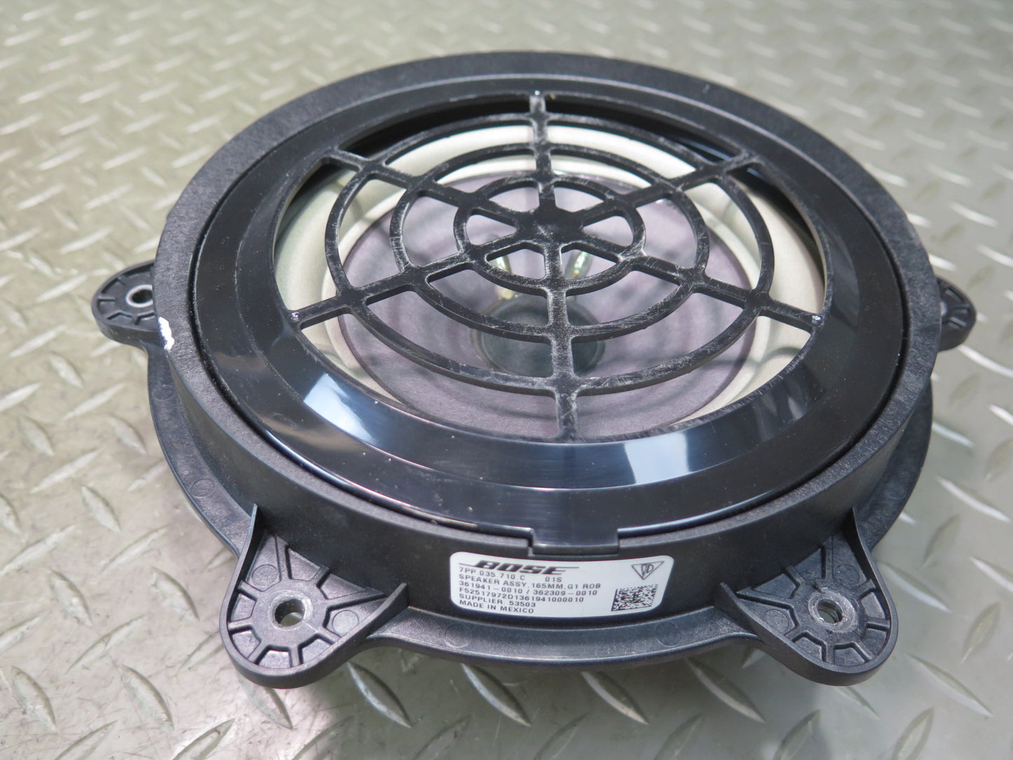 10-16 Porsche Panamera 970 Rear Left & Right Side Door Audio Speaker Bose Set