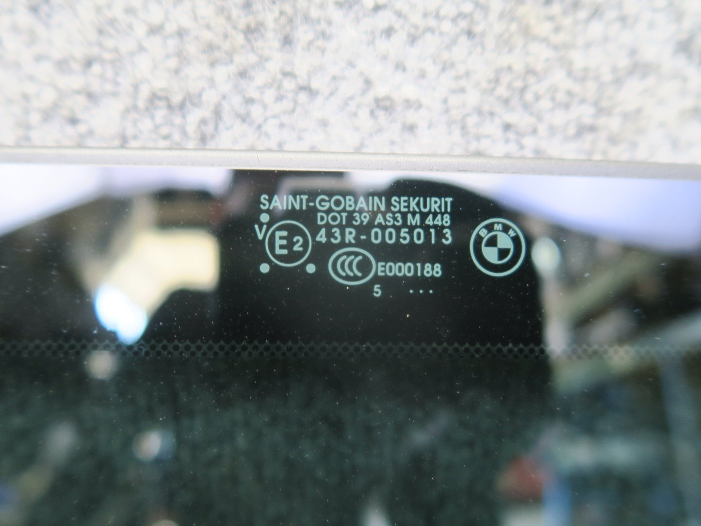 00-06 BMW E53 X5 Rear Panoramic Sunroof Glass Panel OEM