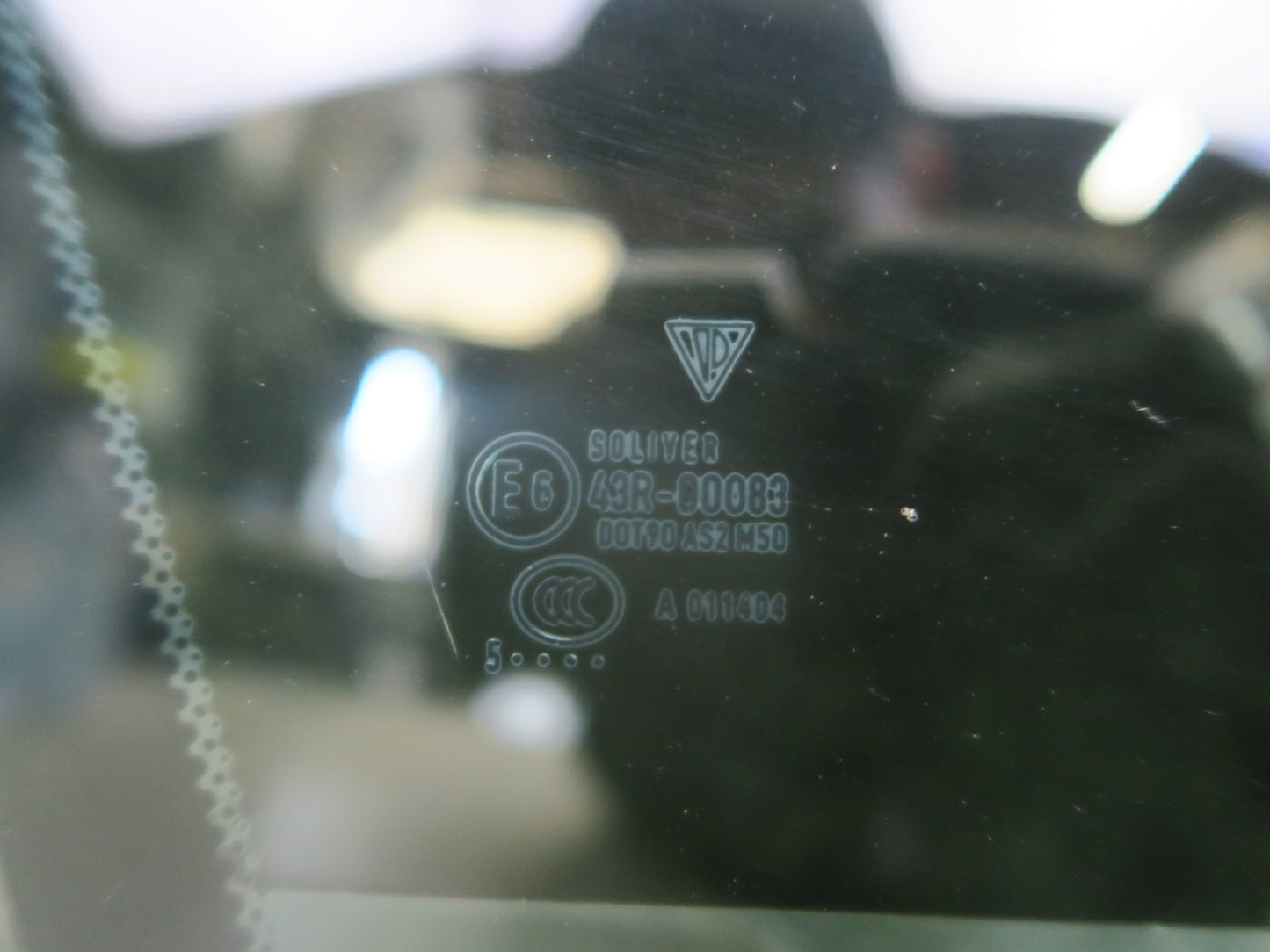 2010-2016 Porsche Panamera 970 Front Right Pass Side Door Window Glass