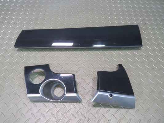 2010-2016 Porsche Panamera 970 Front Dash Left & Right Side Panel Trim Set of 3