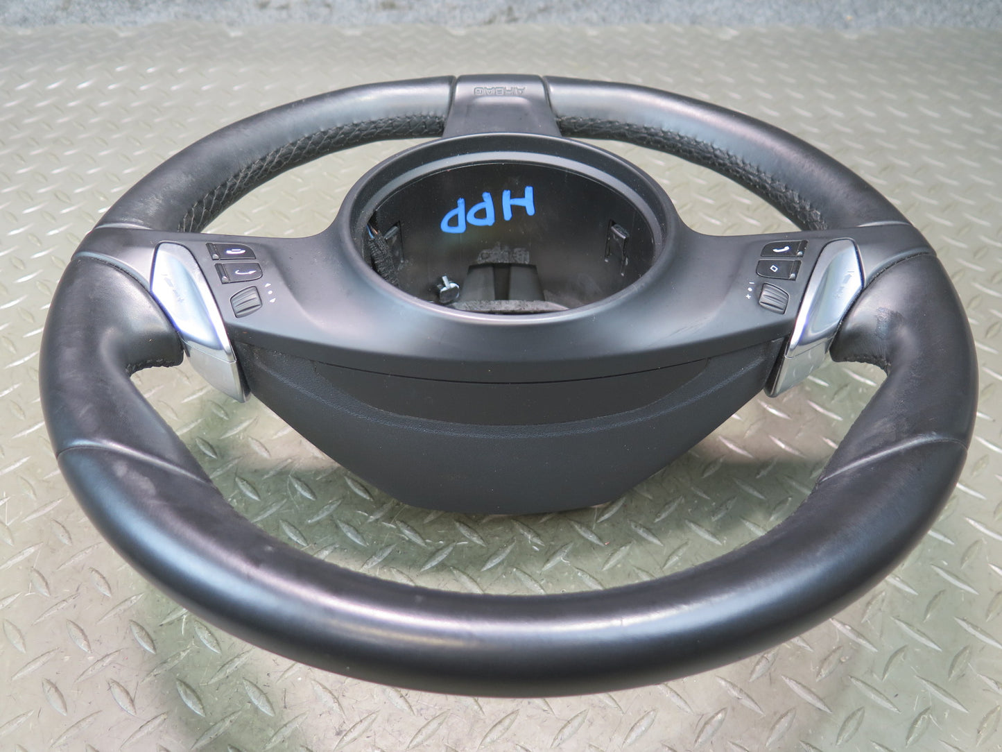 2010-2016 Porsche Panamera 970 Leather Steering W/ Controls Black