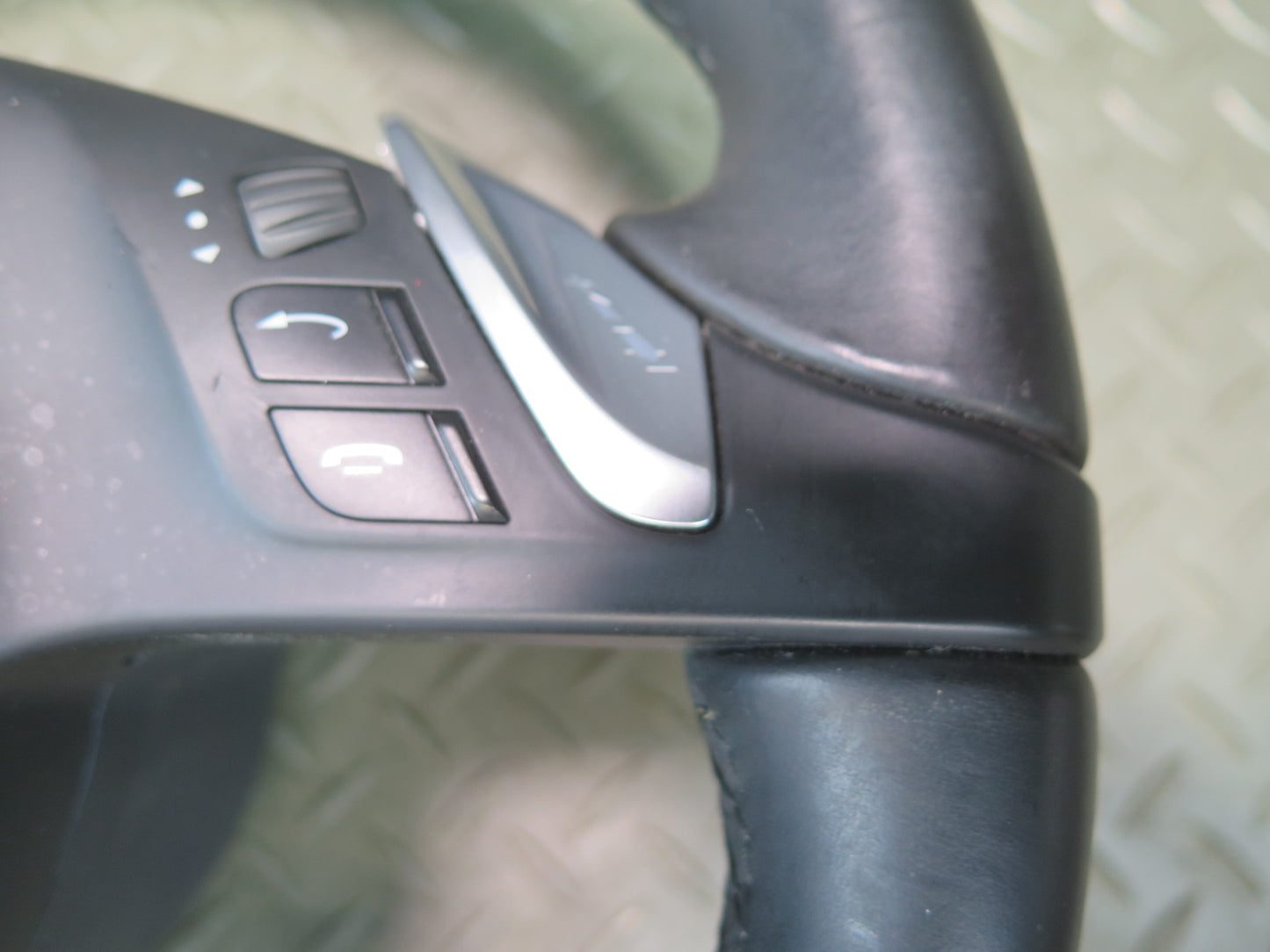 2010-2016 Porsche Panamera 970 Leather Steering W/ Controls Black