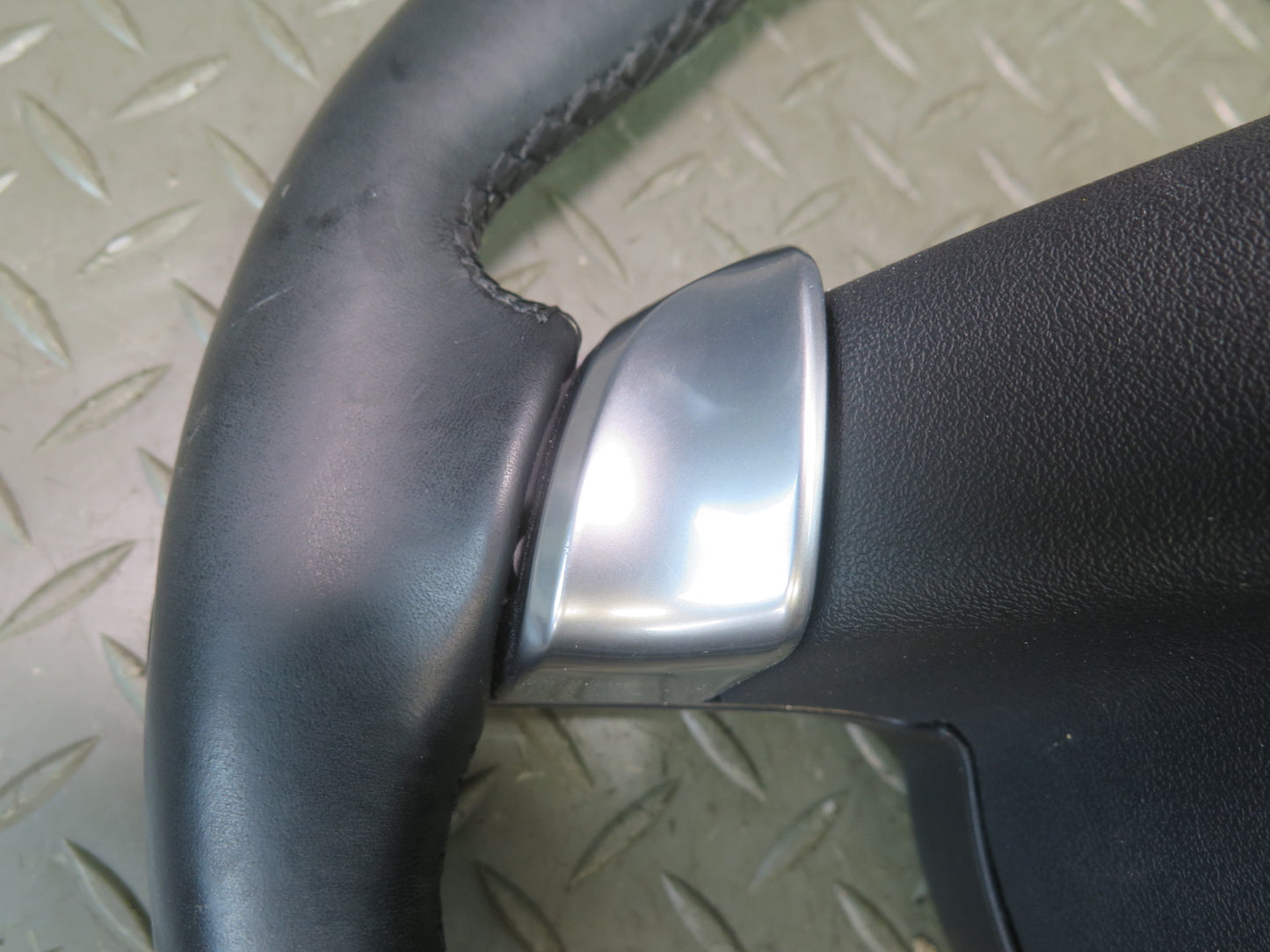 2010-2016 Porsche Panamera 970 Leather Steering W/ Controls Black