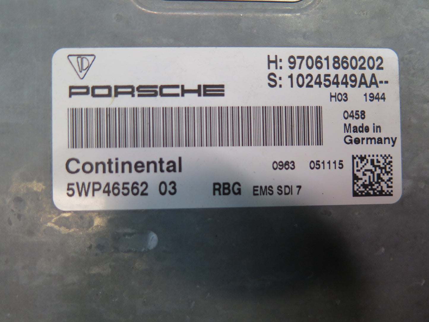 2016 Porsche Panamera 970 3.6L Engine ECU ECM BCU BCM Ignition Steering KEY Set