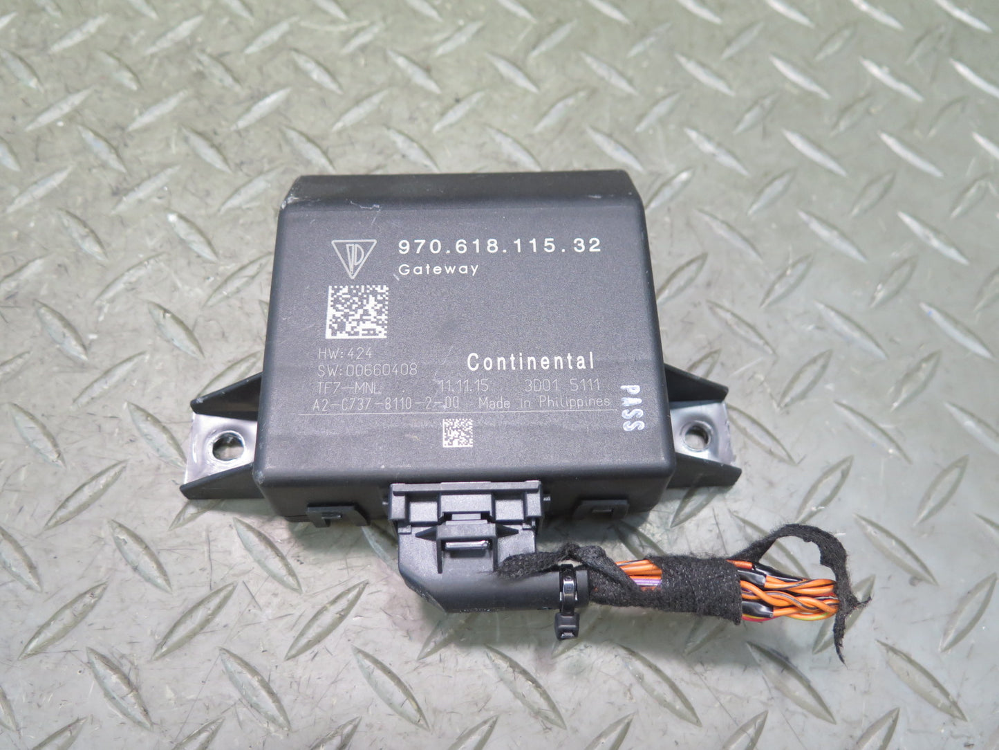 2016 Porsche Panamera 970 3.6L Engine ECU ECM BCU BCM Ignition Steering KEY Set