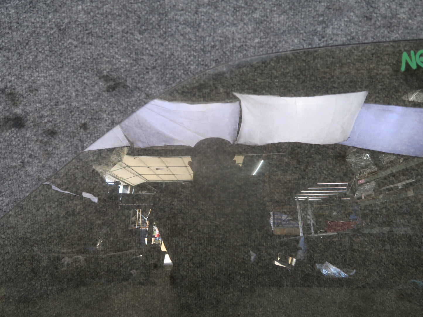 95-97 Nissan Gloria HY33 VIP Front Left Door Window Glass OEM